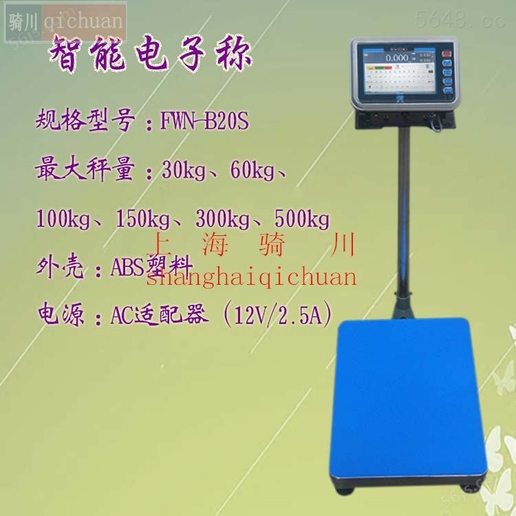 海宁100公斤智能电子秤（数据保存功能）